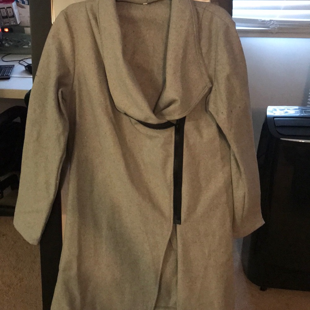 Gray coat